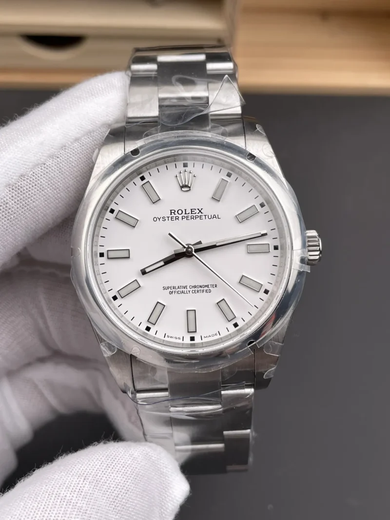 Rolex Datejust White Dial 39mm