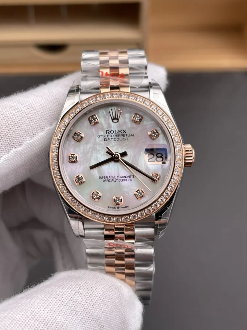 Rolex Datejust Rose Gold Ladies 31mm
