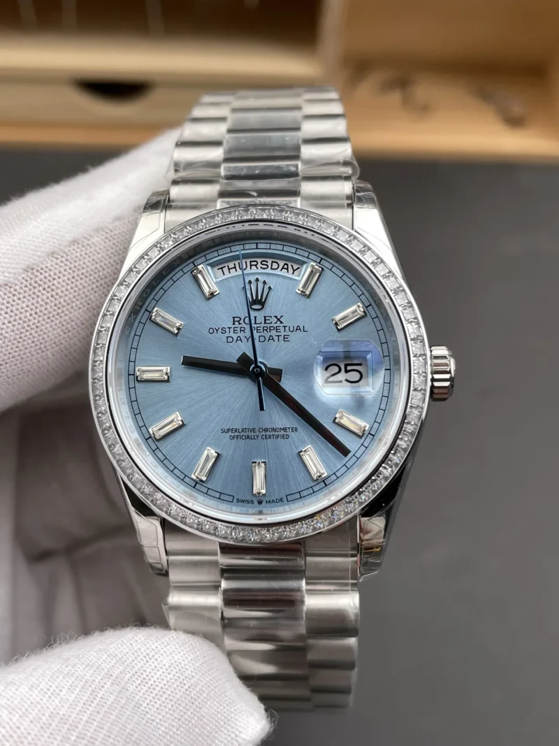 Rolex Day-Date Baguette Diamond 36mm