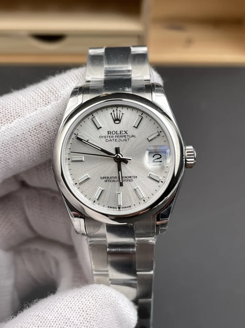 Rolex Datejust Silver Dial Ladies 31mm