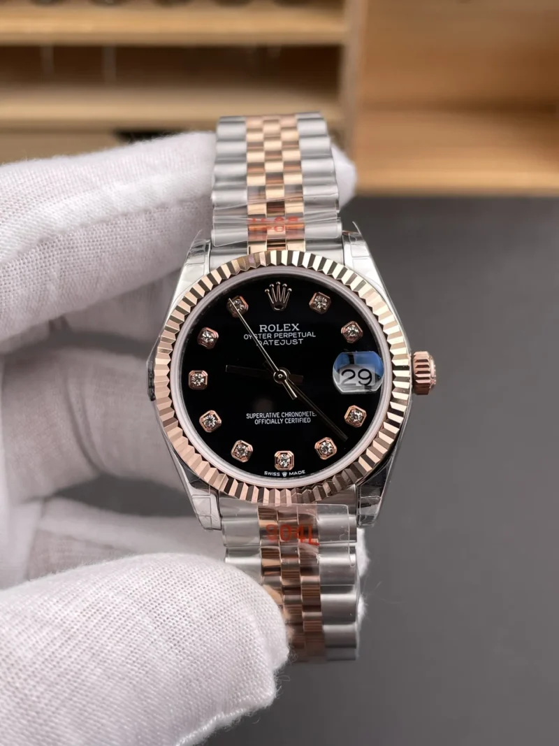Rolex Datejust Rose Gold Ladies 31mm