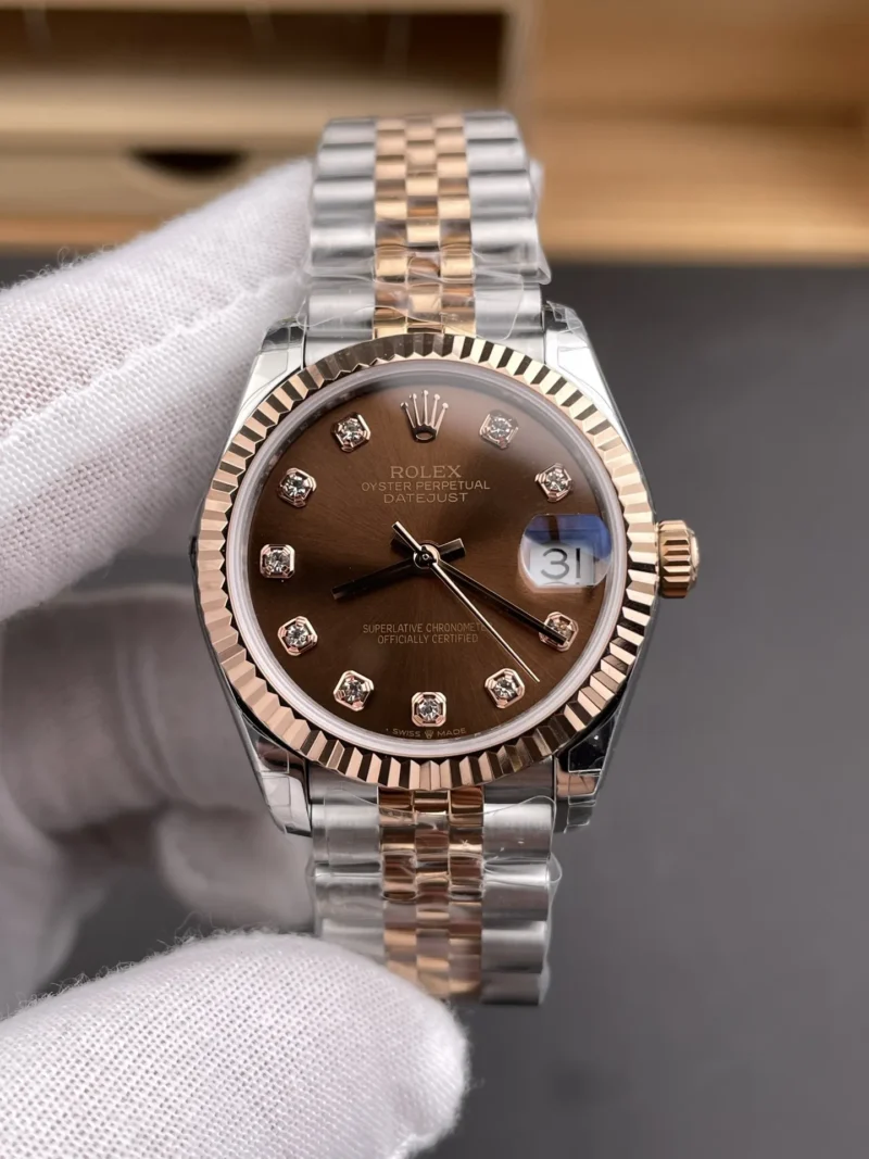 Rolex Datejust Rose Gold Ladies 31mm