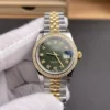 img04_1202_GS_劳力士_日志型_间金钻刻钻圈绿盘女表_28mm_2671机芯.webp Rolex Datejust Two-Tone Ladies 28mm