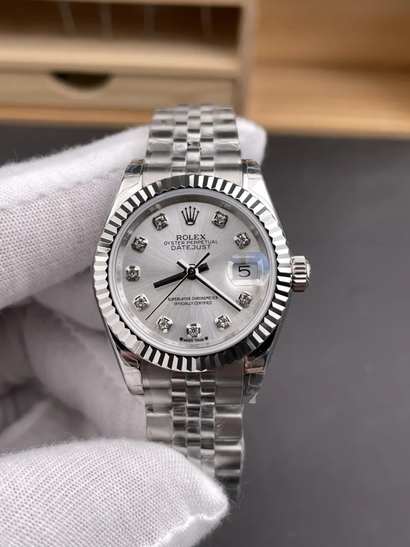 Rolex Datejust Diamond Markers Ladies 28mm