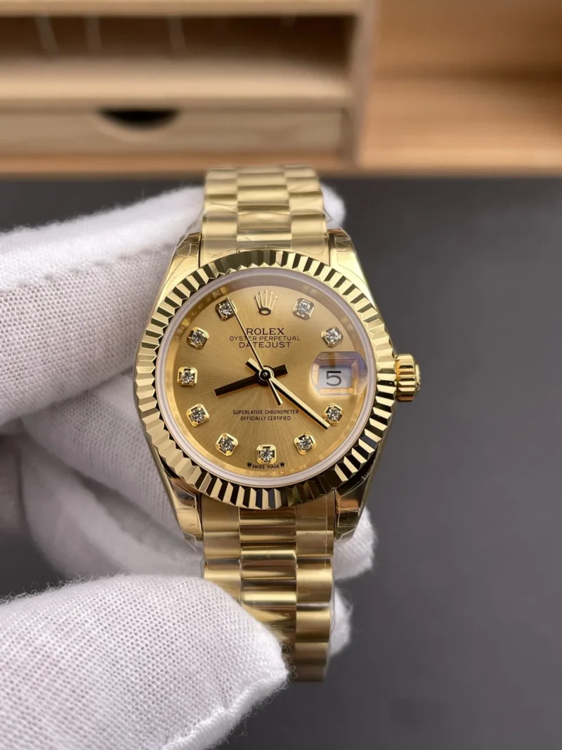 Rolex Datejust Diamond Markers Ladies 28mm