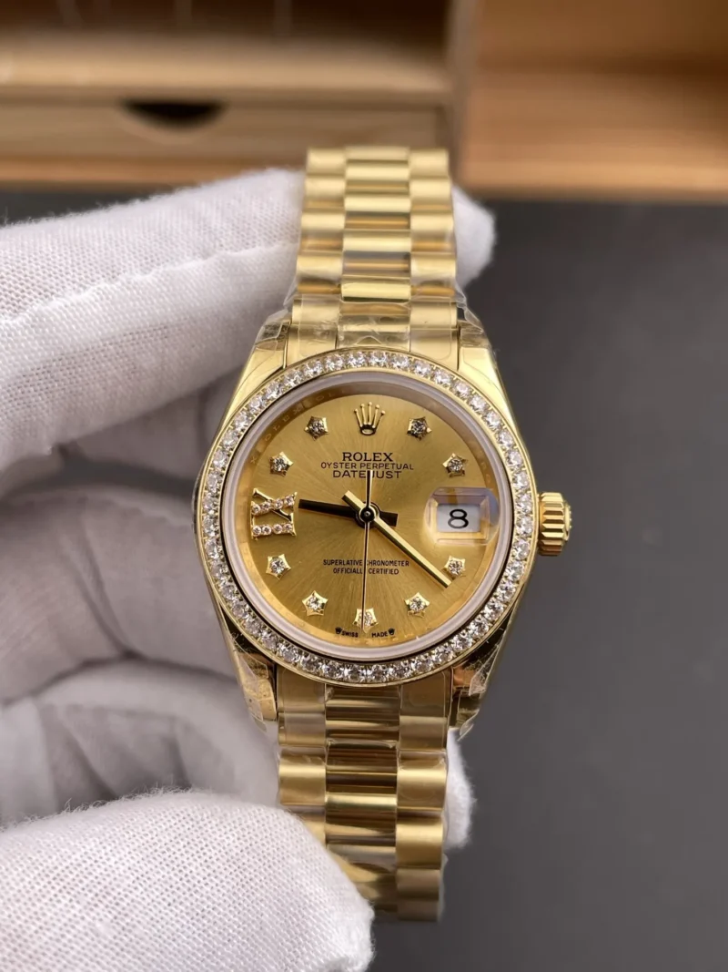 Rolex Datejust Diamond Bezel Ladies 28mm