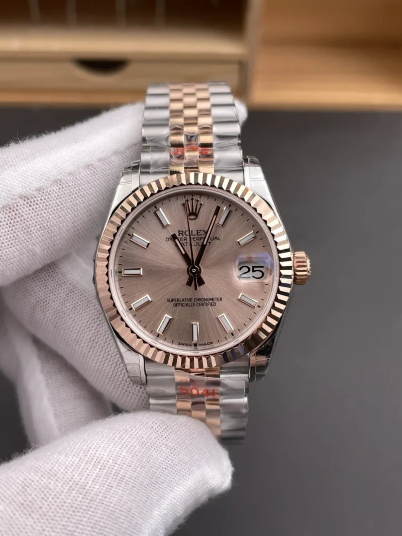 Rolex Datejust Rose Gold Ladies 31mm