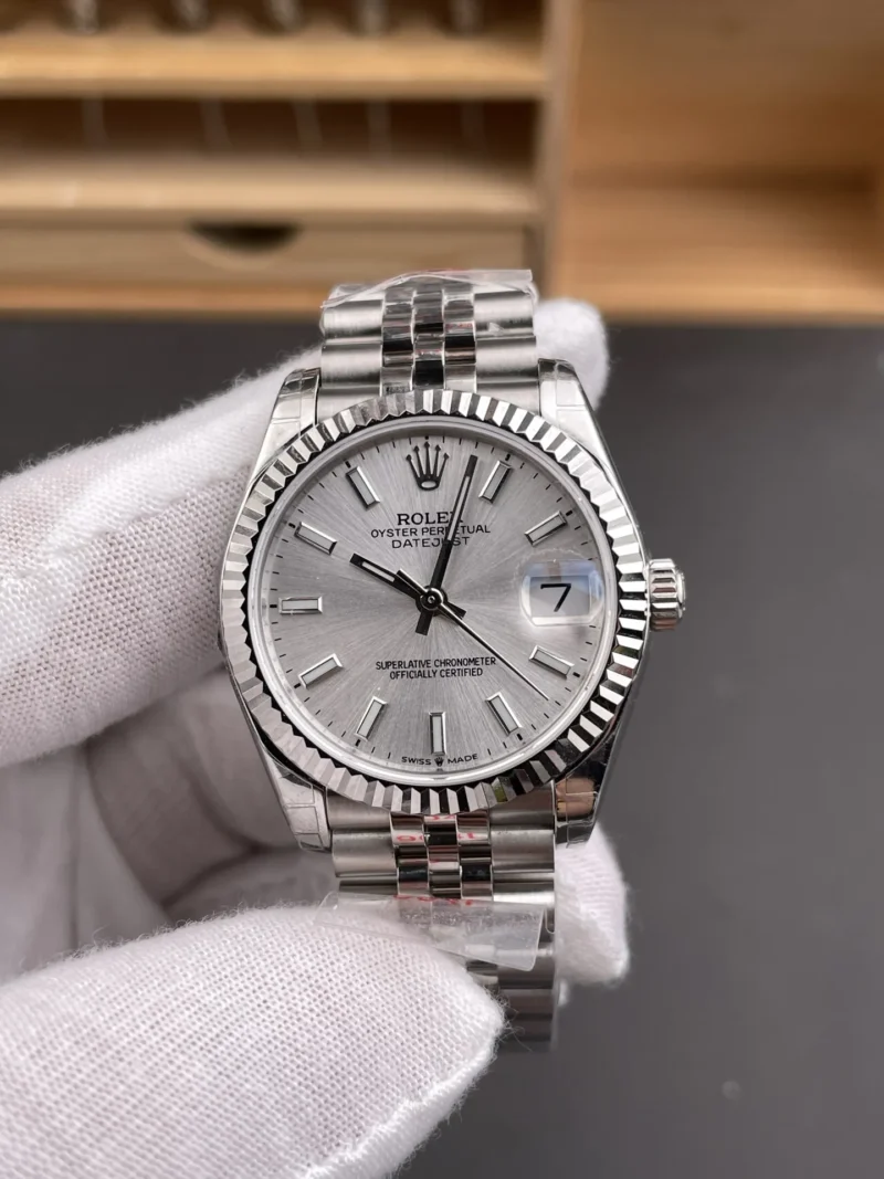 Rolex Datejust Silver Dial Ladies 31mm