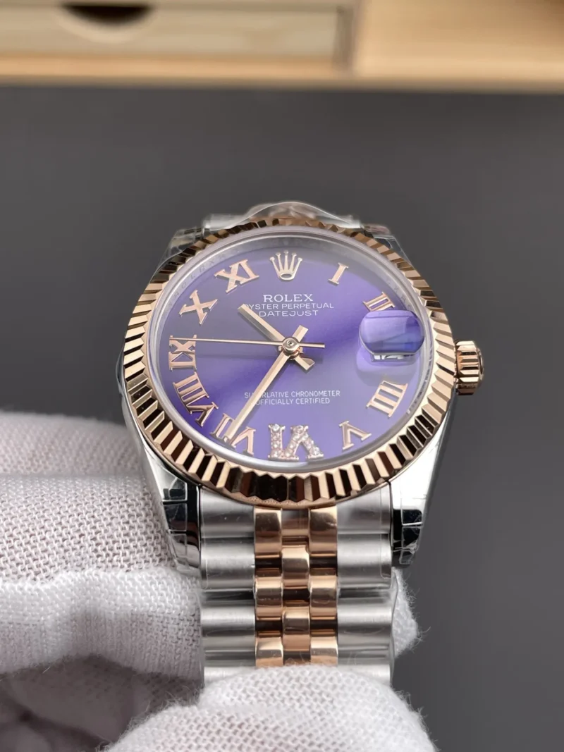 Rolex Datejust Rose Gold Ladies 31mm