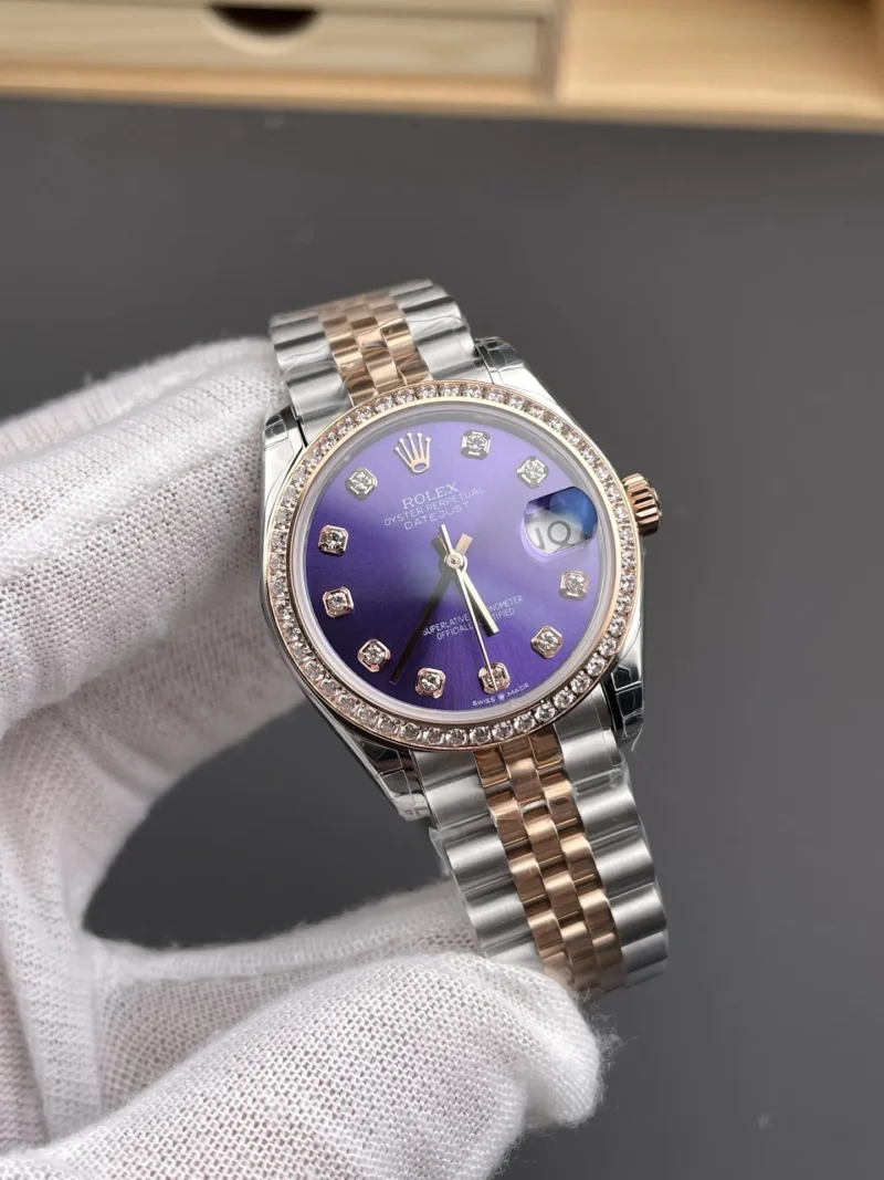 Rolex Datejust Rose Gold Ladies 31mm