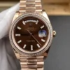 Rolex Day-Date Coffee Baguette Diamond 40mm