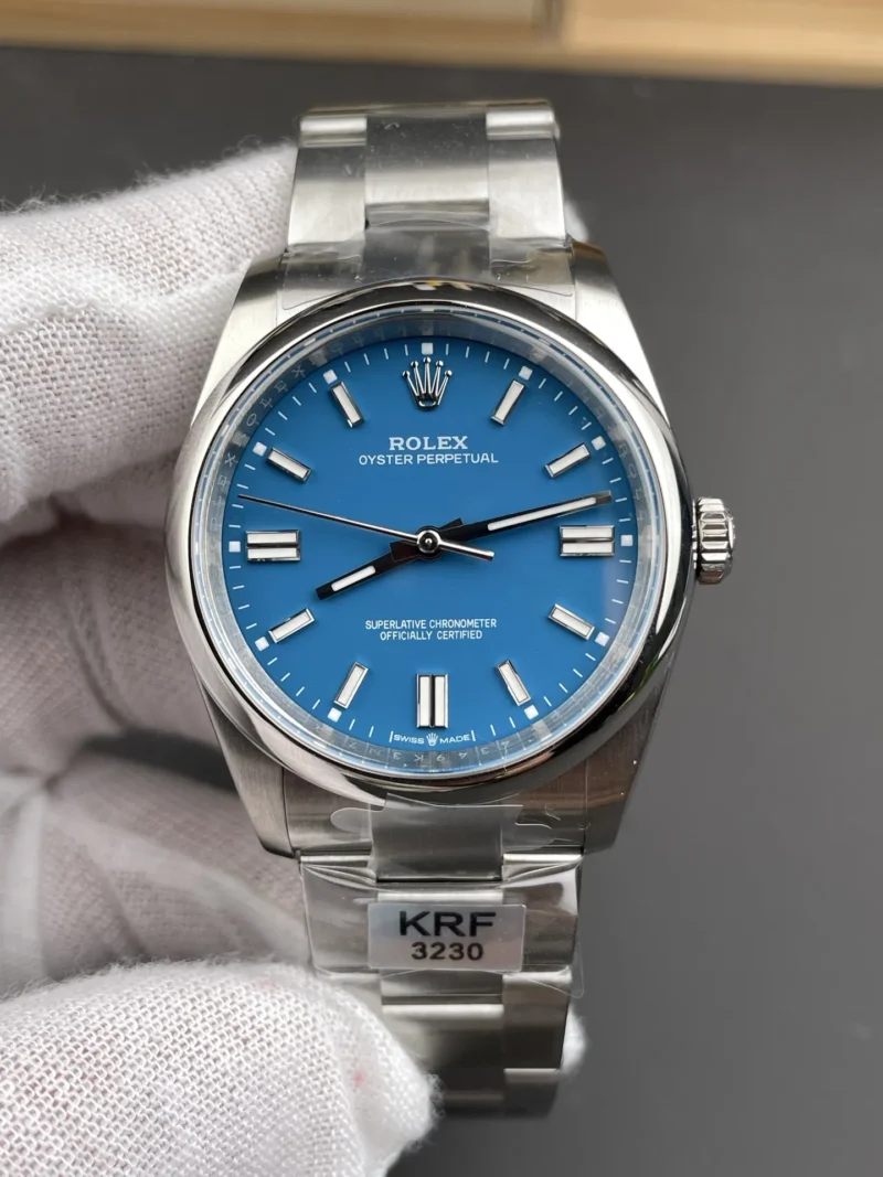 Rolex Oyster Perpetual Blue Dial 36mm