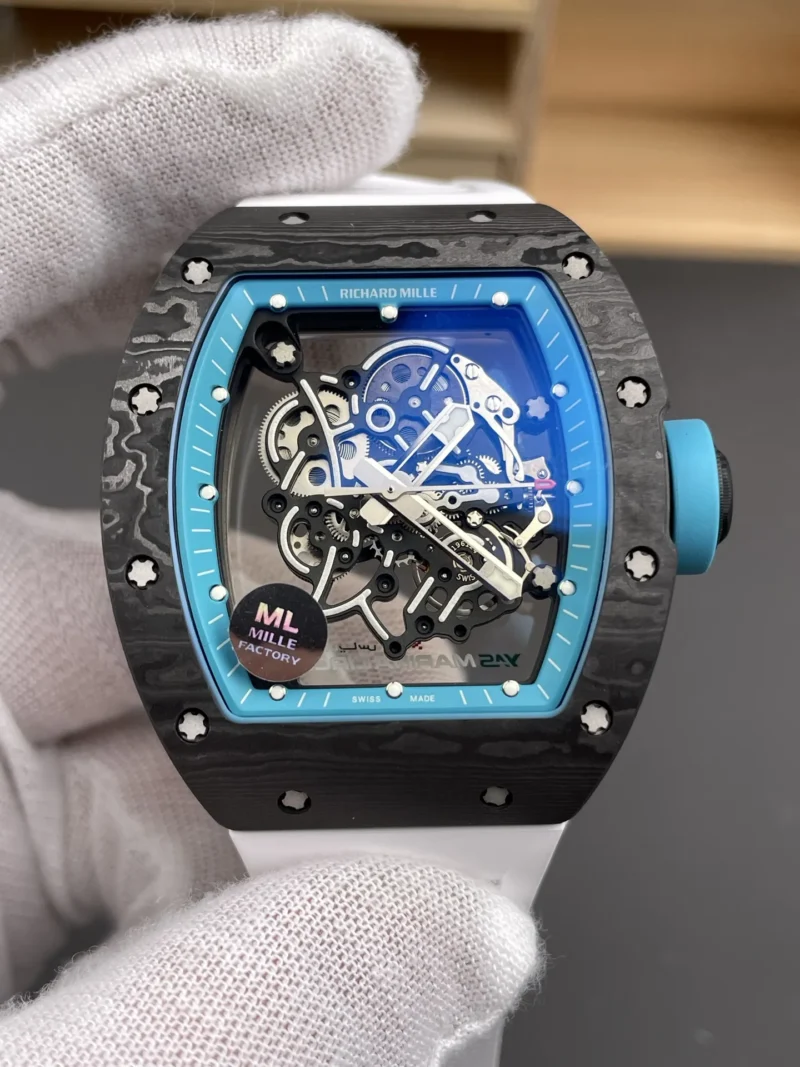 Richard Mille RM Blue Dial 49.9x42.07mm