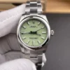 Rolex Oyster Perpetual Avocado Green Ladies 31mm