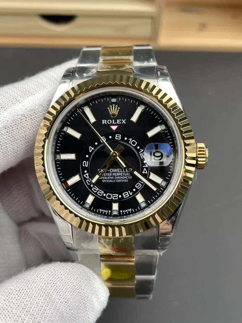 Rolex Sky-Dweller Two-Tone Black 42mm
