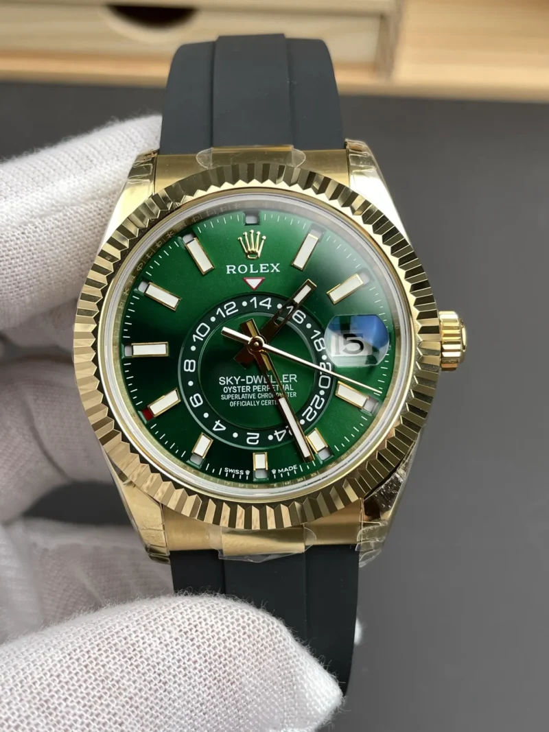 Rolex Sky-Dweller Green Dial 42mm