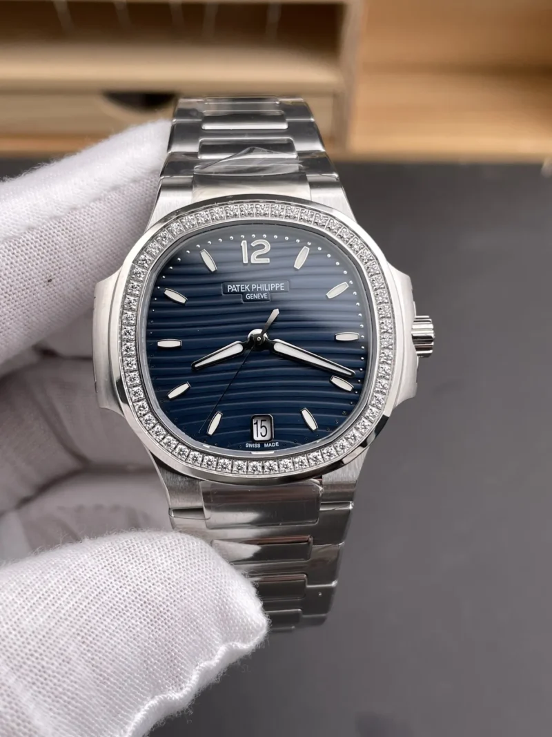 Patek Philippe Nautilus Diamond Bezel 35.2mm
