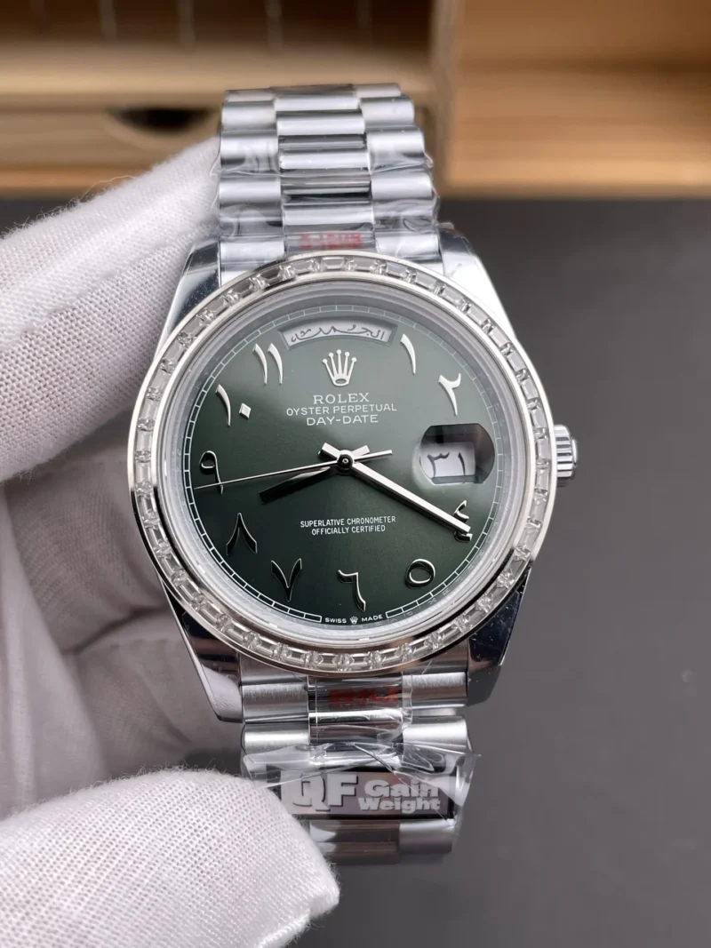 Rolex Day-Date Baguette Diamond 40mm