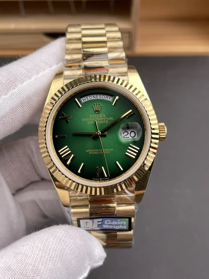 Rolex Day-Date Smoked Green 40mm
