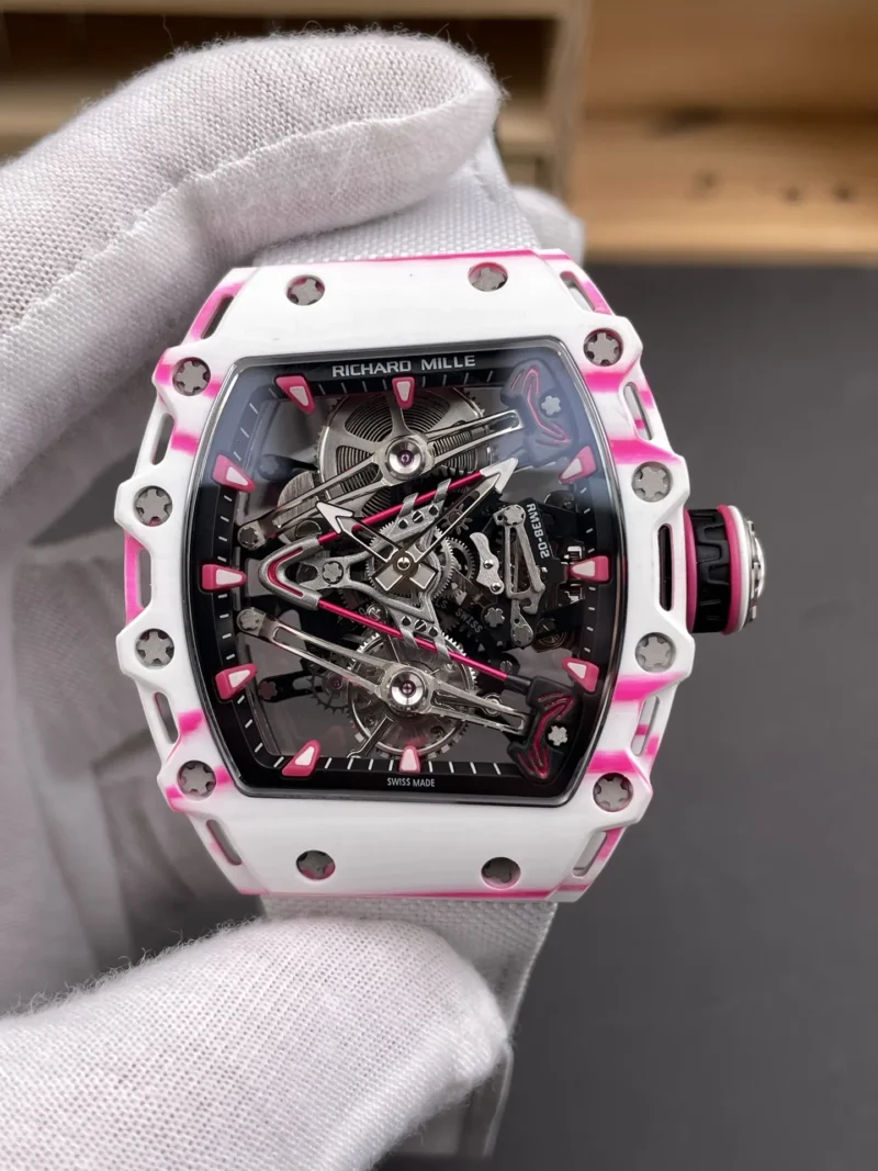 Richard Mille RM38-02 Carbon Fiber 43.7x50mm