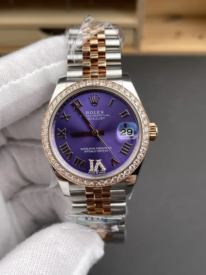 Rolex Datejust Two-Tone Rose Gold Ladies 31mm