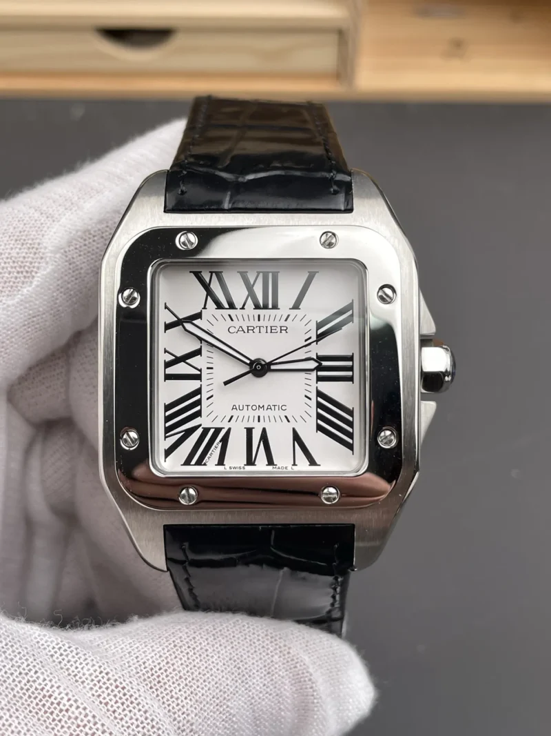 Cartier Santos White 44.2x35.6mm