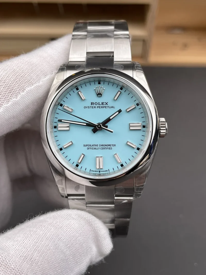 Rolex Oyster Perpetual Tiffany Blue 36mm