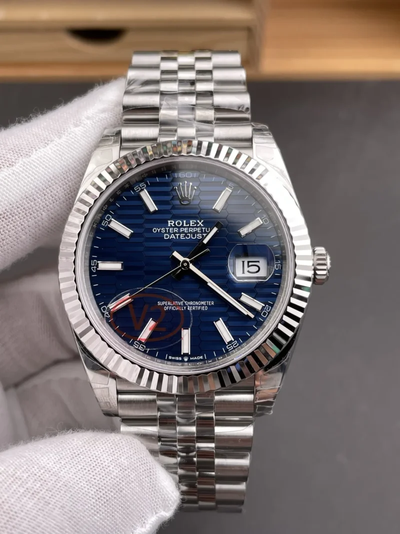 Rolex Datejust Blue Grid 41mm
