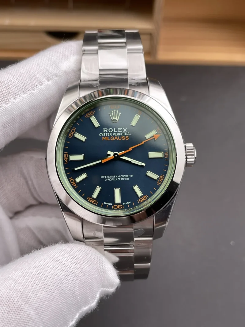 Rolex Milgauss Blue Dial 40mm
