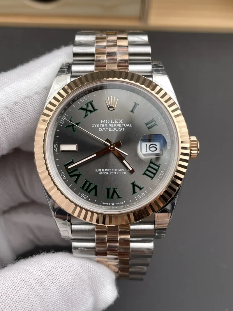 Rolex Datejust Two-Tone Rose Gold 41mm