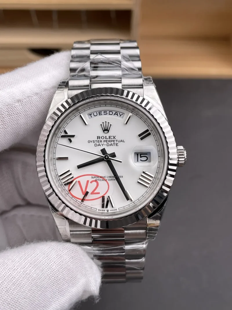 Rolex Day-Date White 40mm