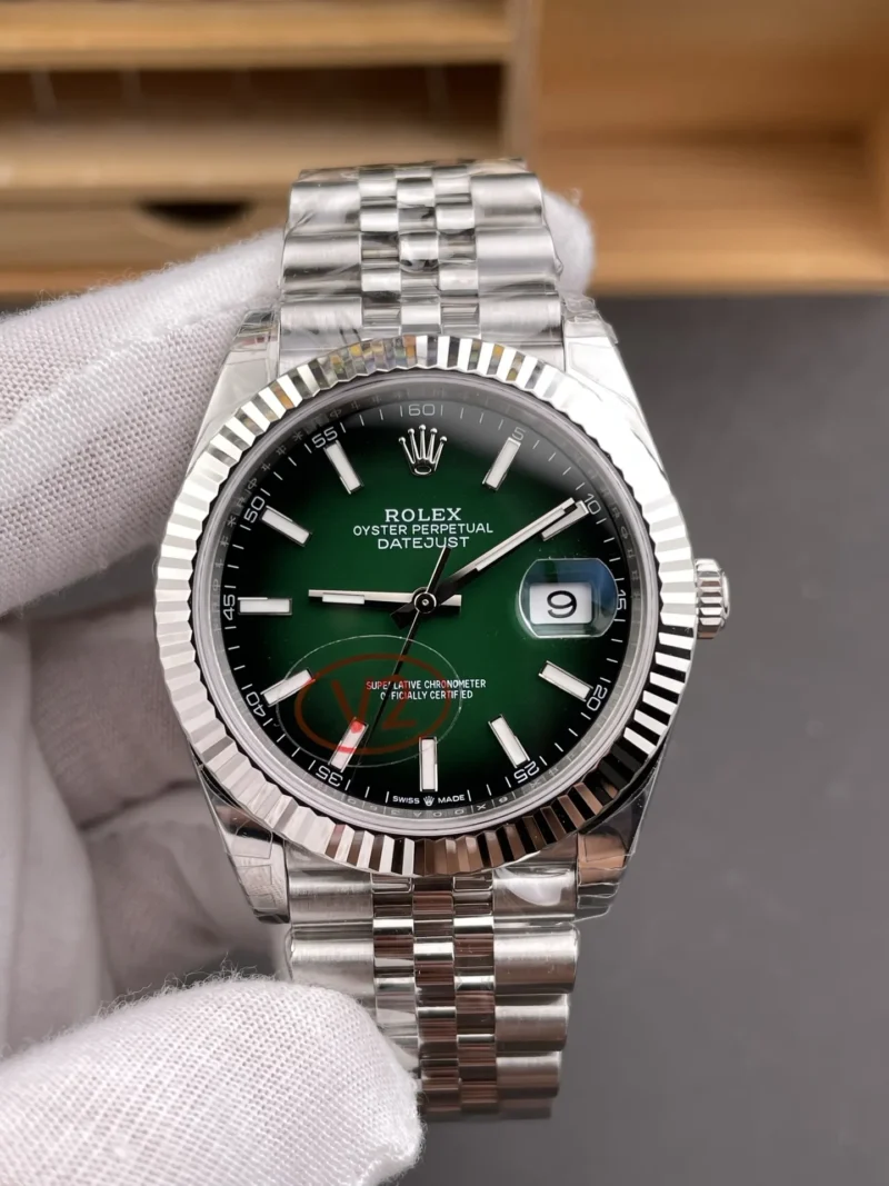Rolex Datejust Smoked Green 41mm