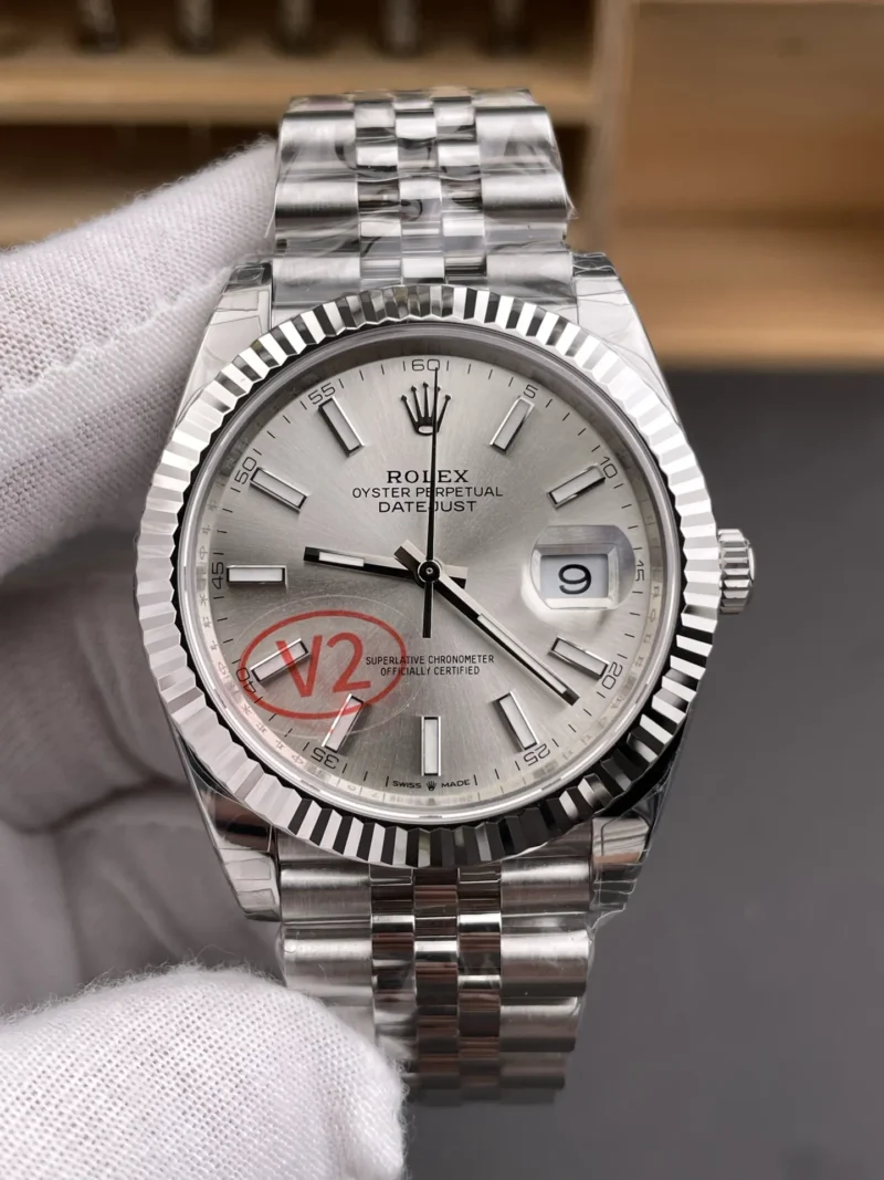 Rolex Datejust Silver Dial 41mm