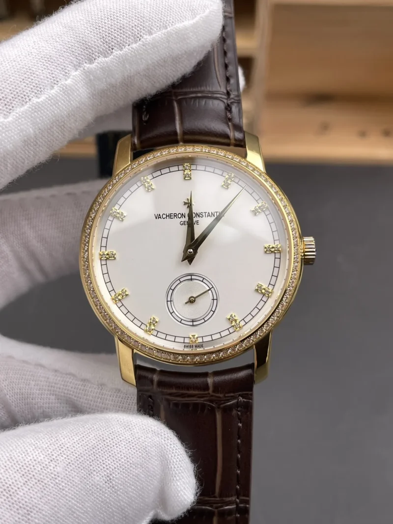 Vacheron Constantin Traditionnelle 82172 Diamond Bezel 38mm