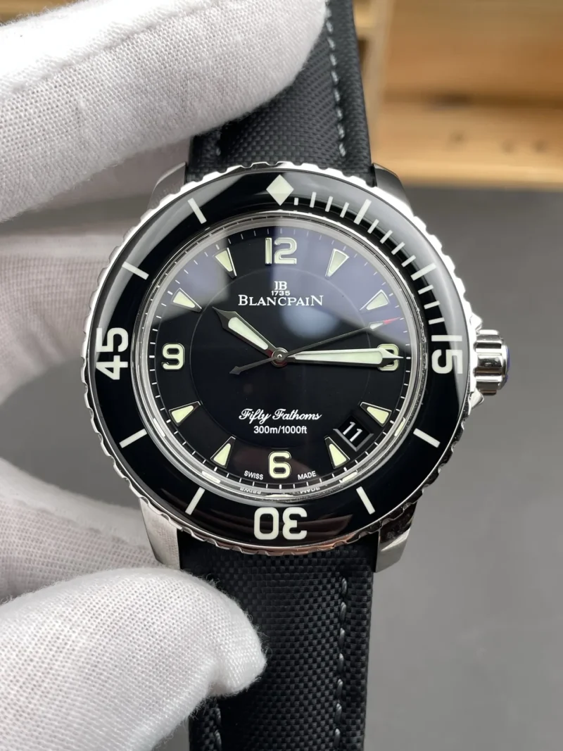 Blancpain Classic Black Dial 45mm
