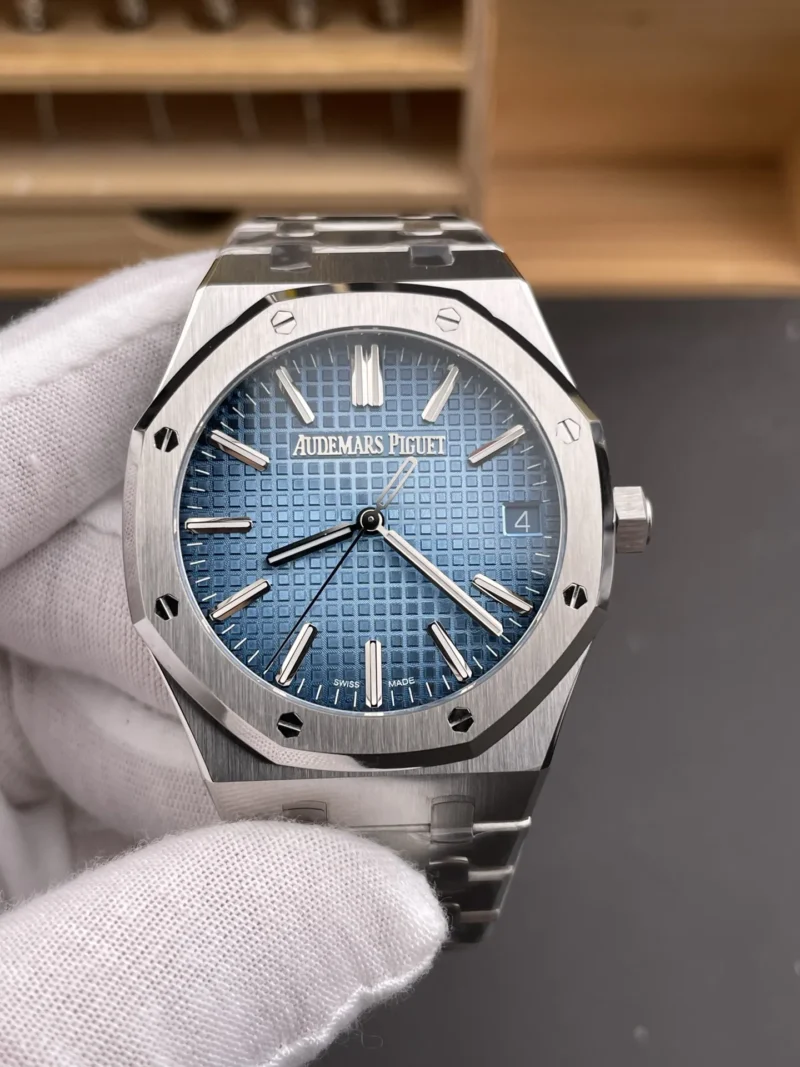 AP Royal Oak 15510 Smoked Blue 41mm