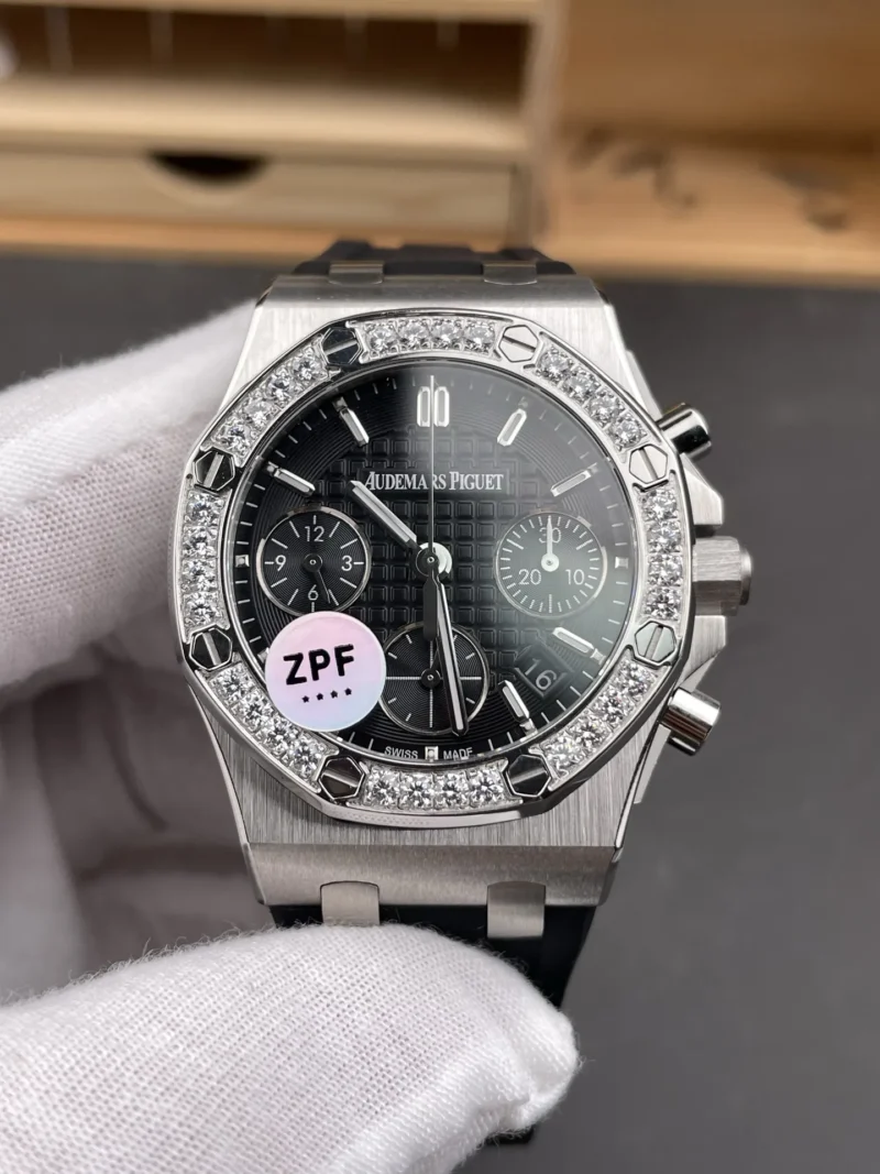 AP Royal Oak Black Dial 37mm