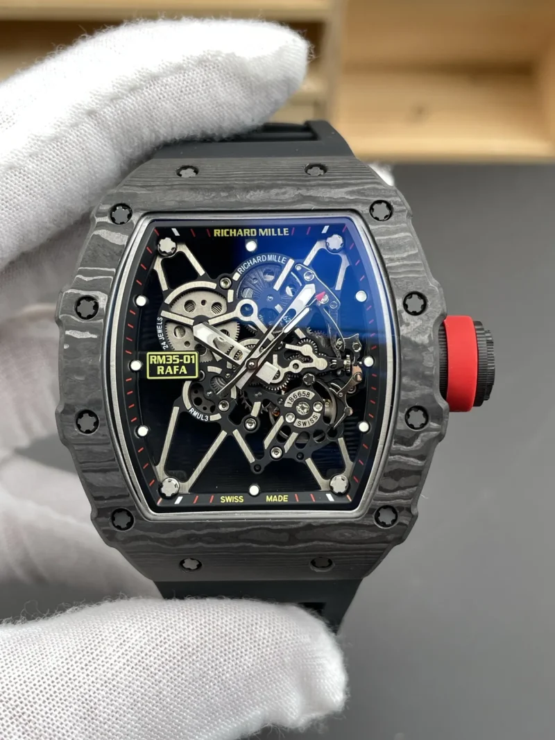 Richard Mille RM35-01 Carbon Fiber 51x42mm