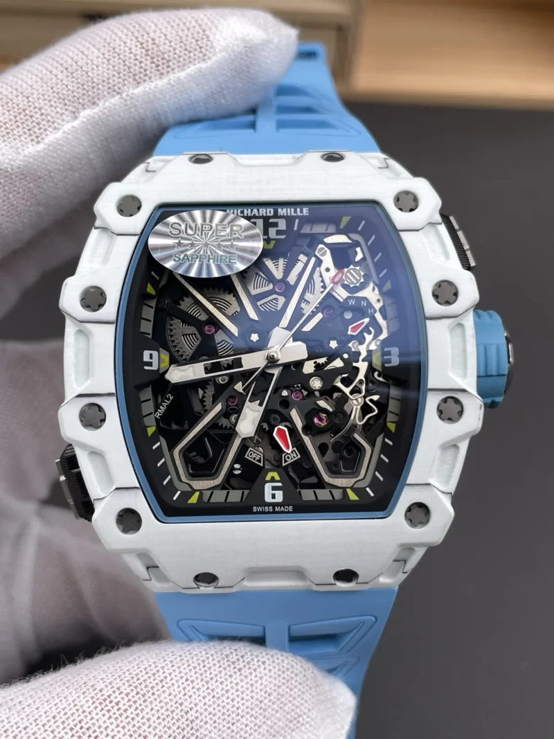 Richard Mille RM35-03 RMAL2 Carbon Fiber 50x43.2mm
