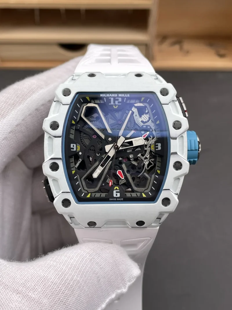 Richard Mille RM35-03 RMAL2 Carbon Fiber 50x43.2mm