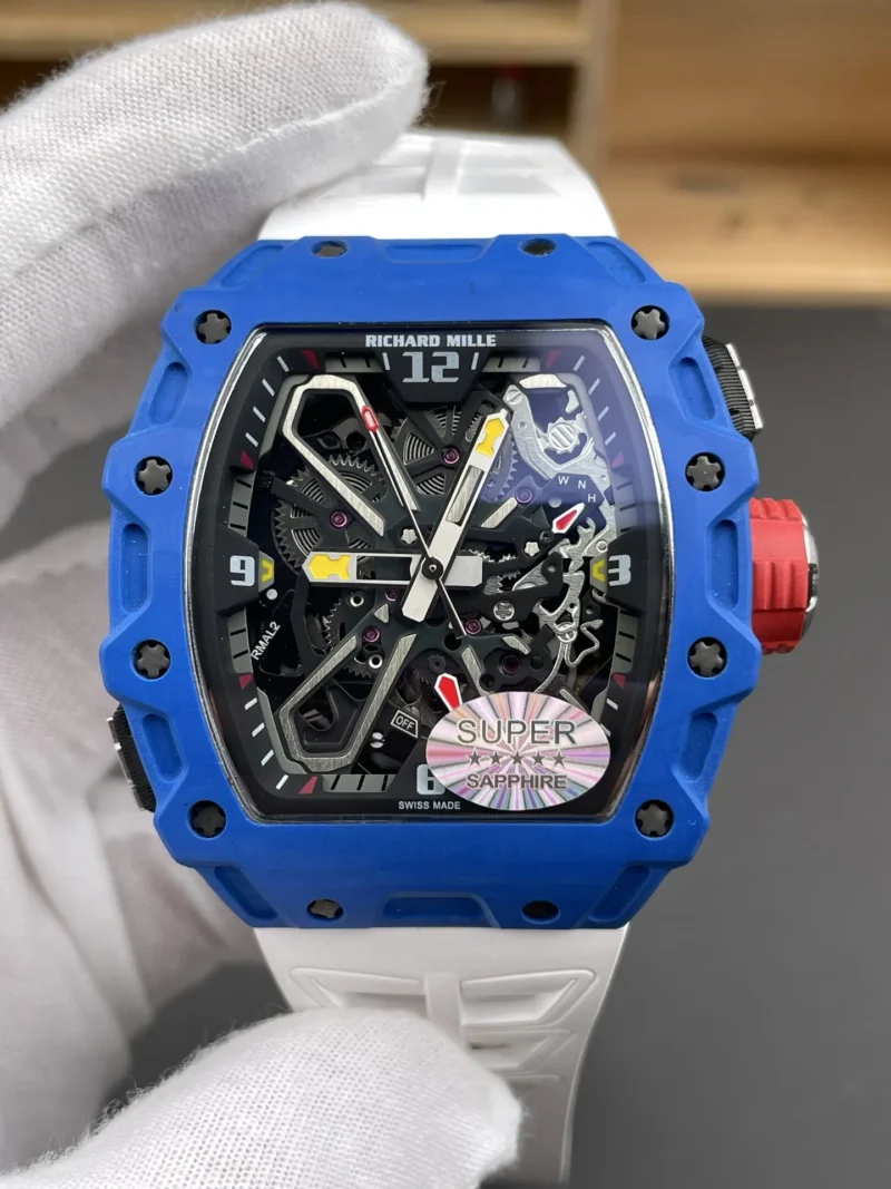 Richard Mille RM35-03 RMAL2 Carbon Fiber 50x43.2mm