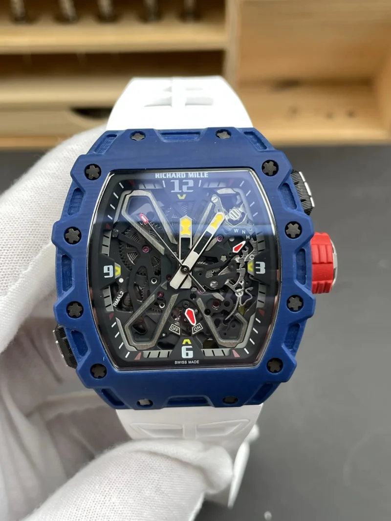 Richard Mille RM35-03 RMAL2 Carbon Fiber 50x43.2mm