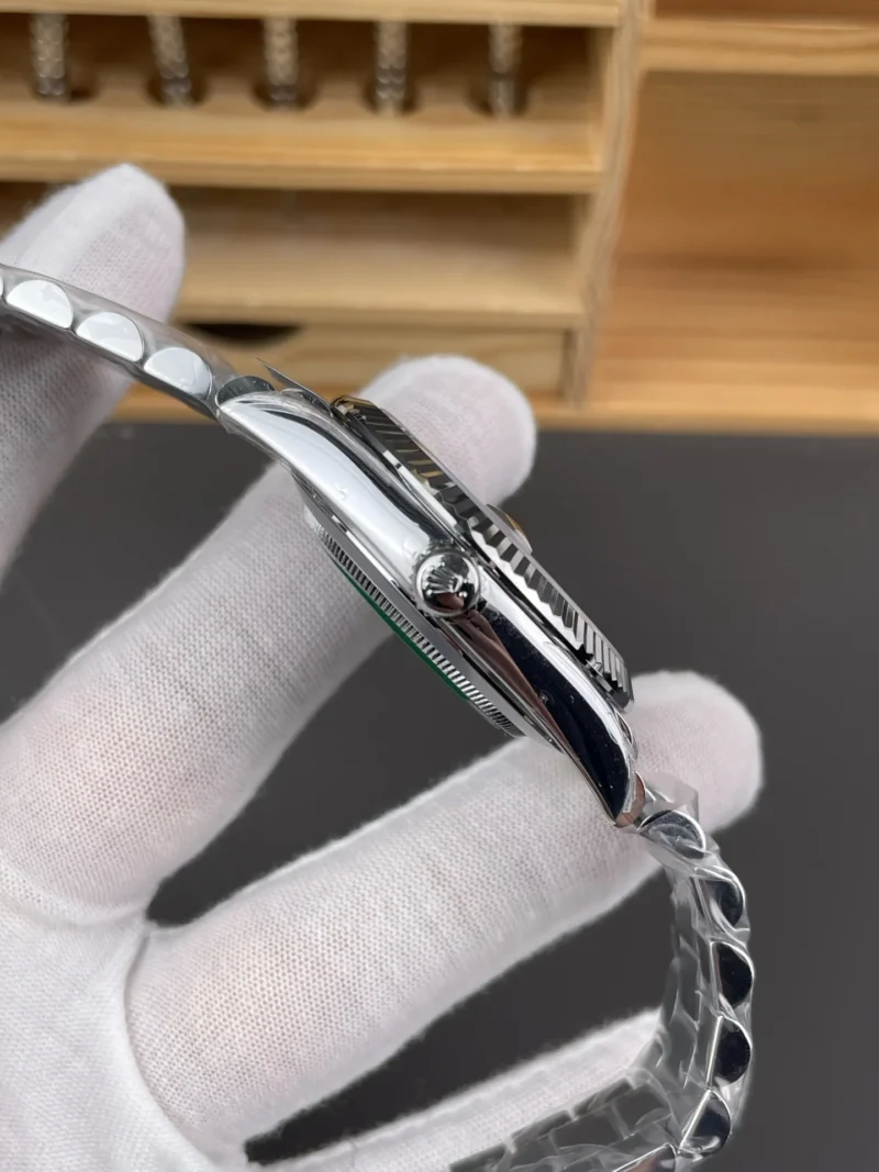 Rolex Black Baguette Diamond 40mm