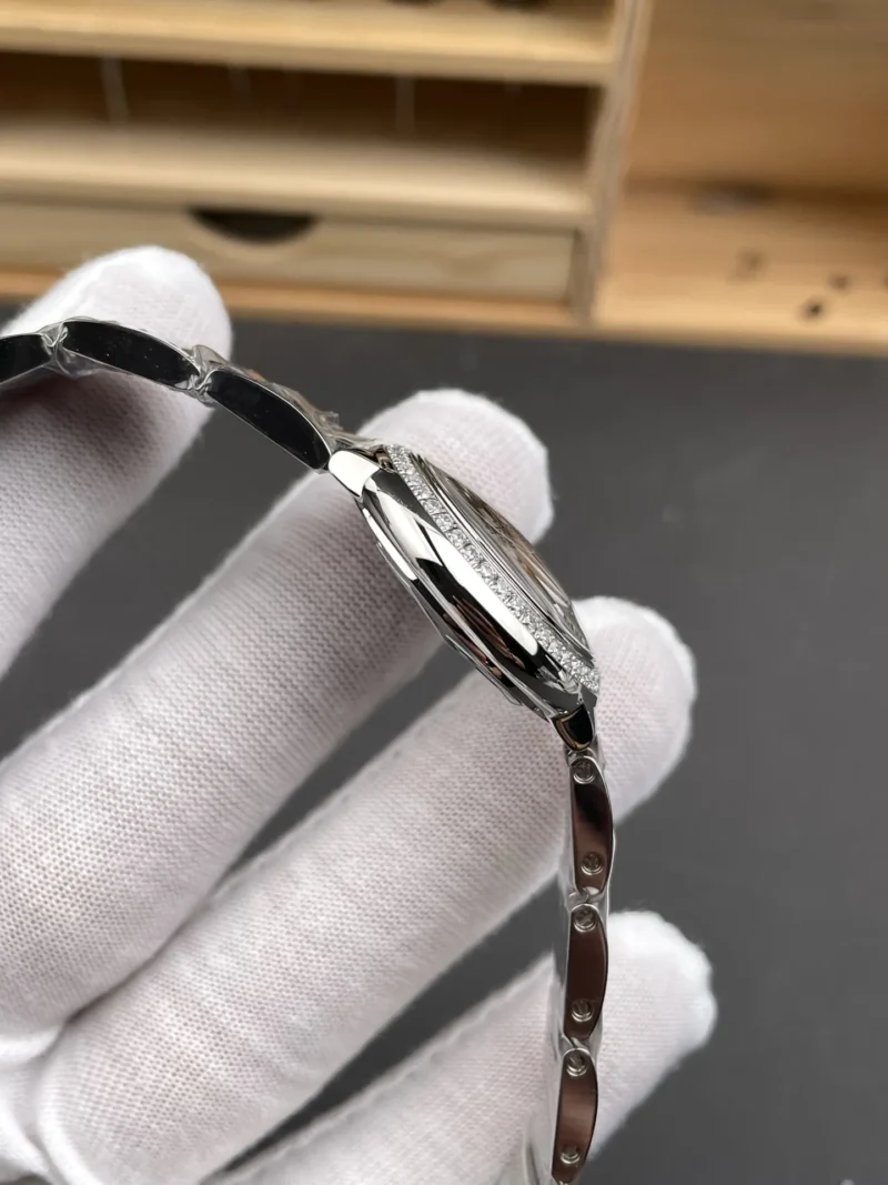 Cartier Ballon Bleu Diamond Bezel Ladies 28mm
