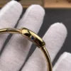 Cartier Baignoire Leather Strap 24.6x18.7mm