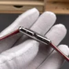 Cartier Tank Red Dial 33.7x25.5mm