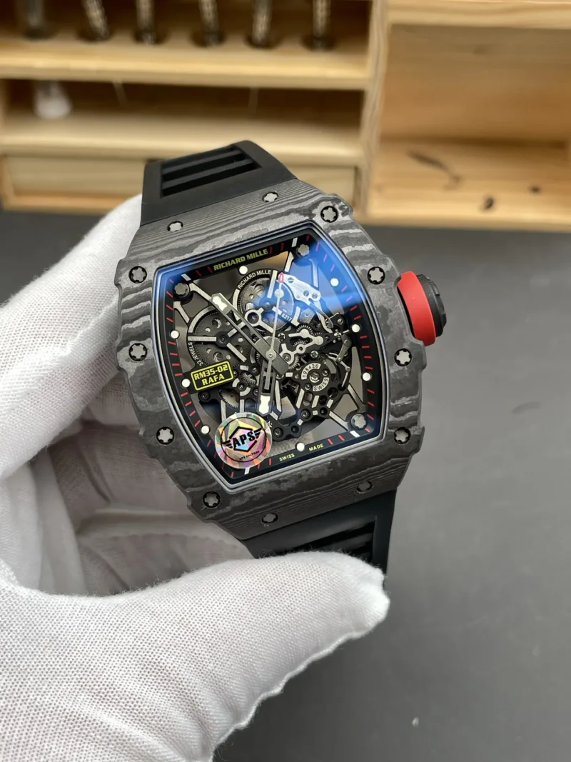 Richard Mille Carbon Fiber 49.94x44.5mm