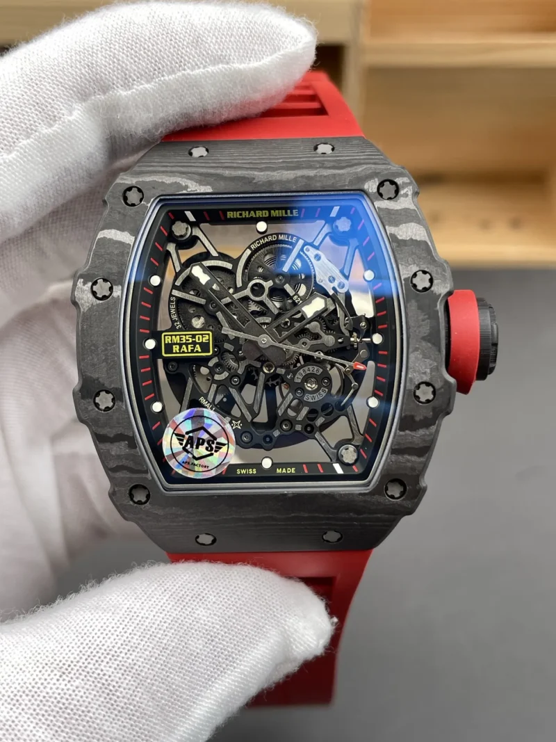 Richard Mille Carbon Fiber 49.94x44.5mm