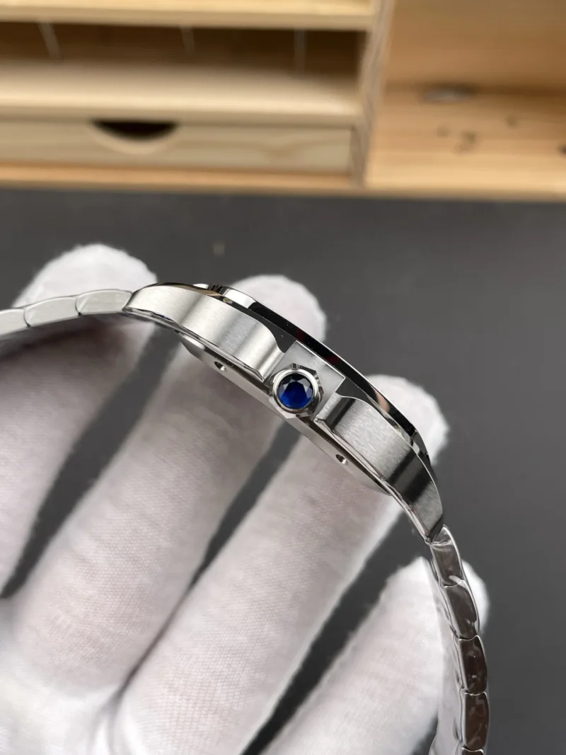 Cartier Santos Green Dial 39.8mm