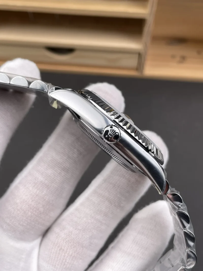 Rolex Day-Date Black Baguette Diamond 40mm